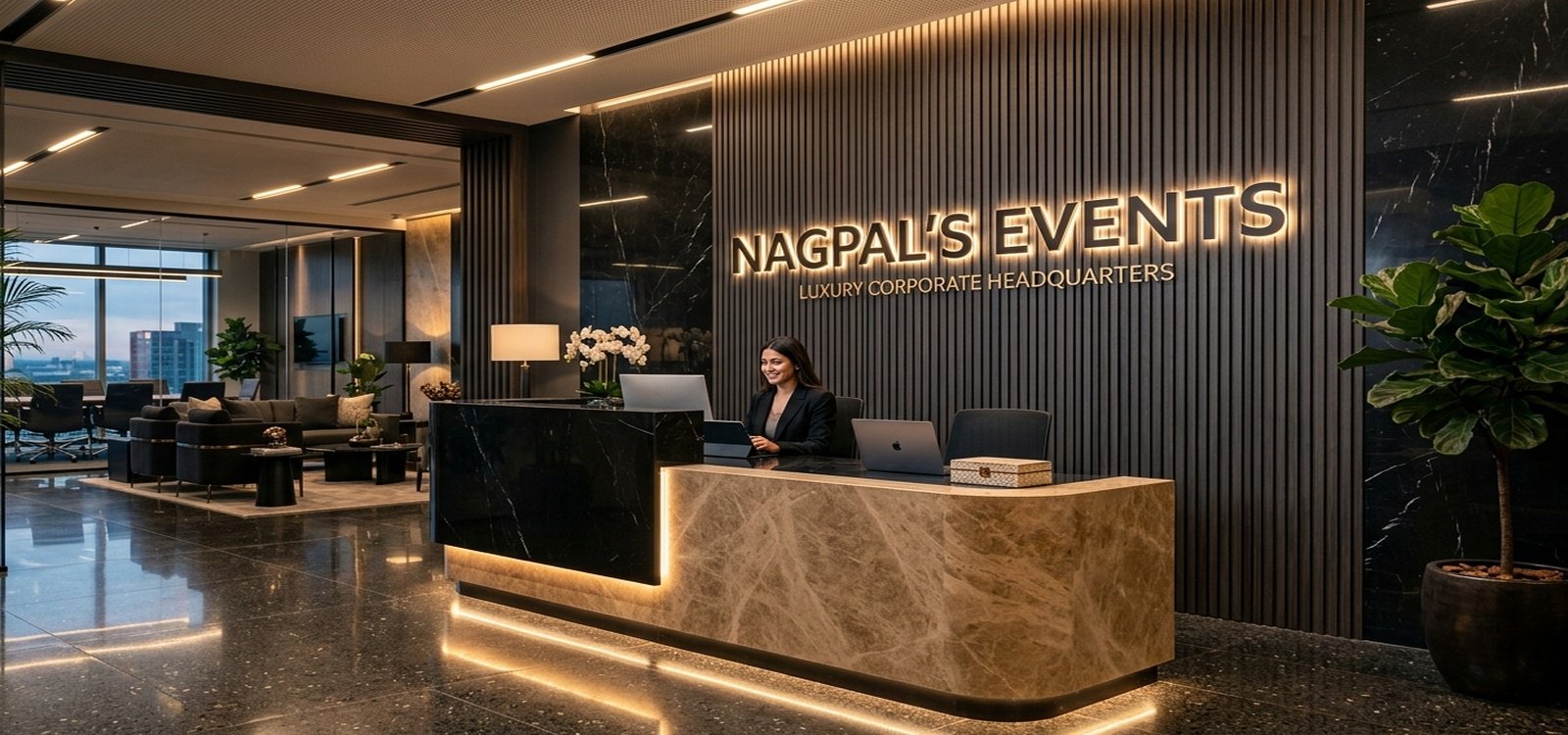 Nagpal's Events Corporate Office Reception